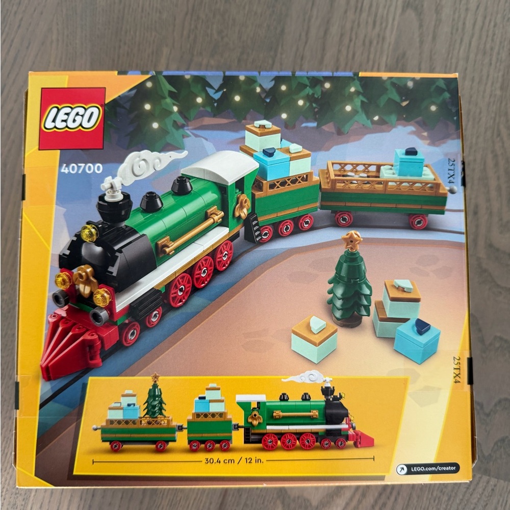 Lego holiday train